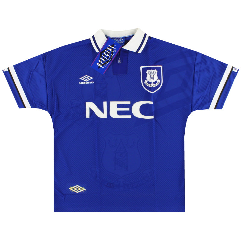 1993-95 Everton Umbro Home Shirt *w/tags* L Football Shirt