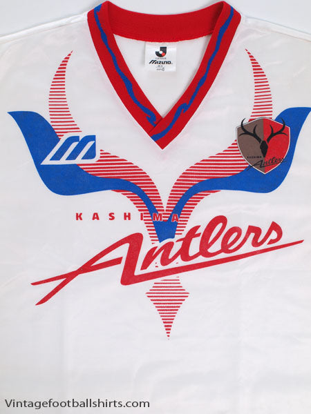 1993-95 Kashima Antlers Mizuno Training Shirt L | Vintage Football