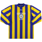 1993-95 Leeds Asics Training Away Shirt L/S *Mint* XL Football Shirt