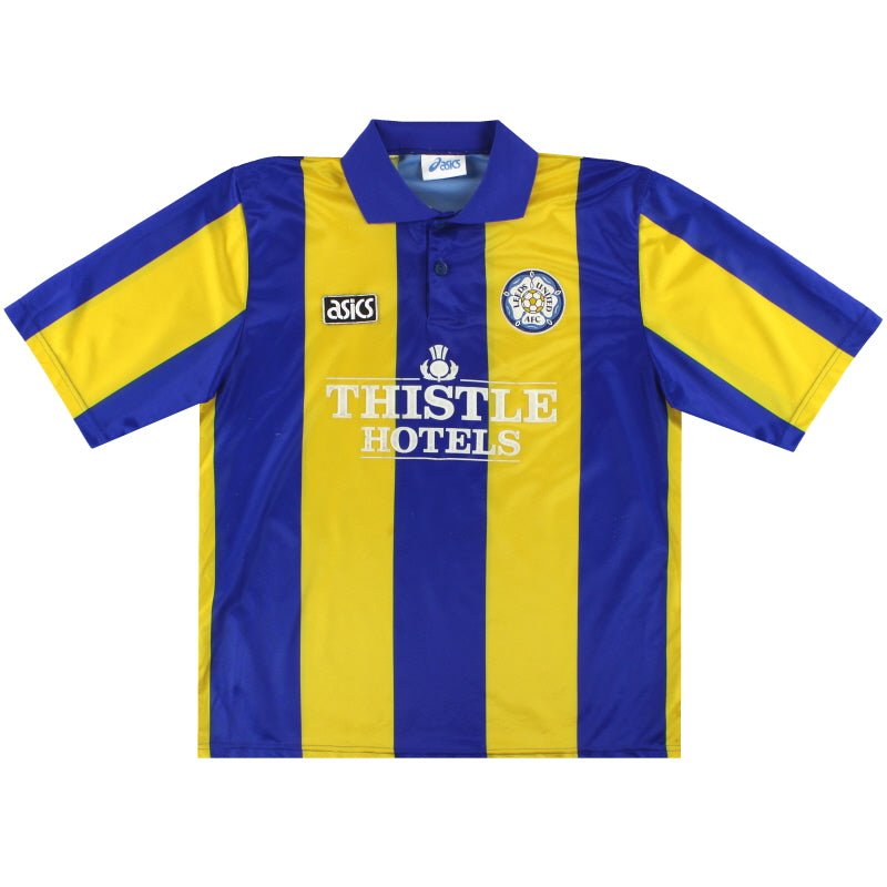 アシックス リーズ・ユナイテッド ユニフォーム 93/95アウェイ Lサイズ 1993-95 Leeds Asics Away Shirt XL | Vintage Football Shirts