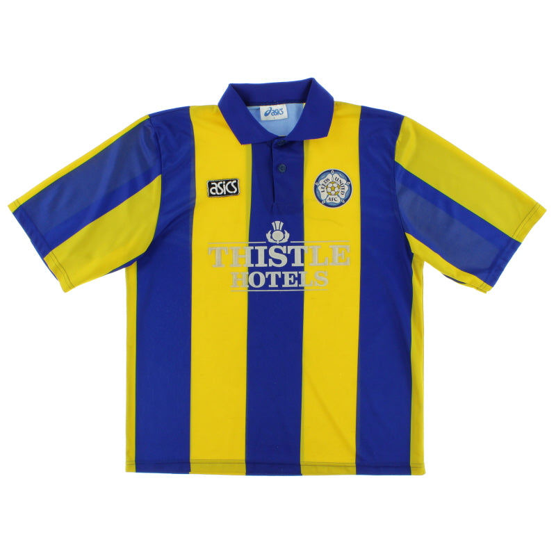 1993-95 Leeds Away Shirt L Football Shirt