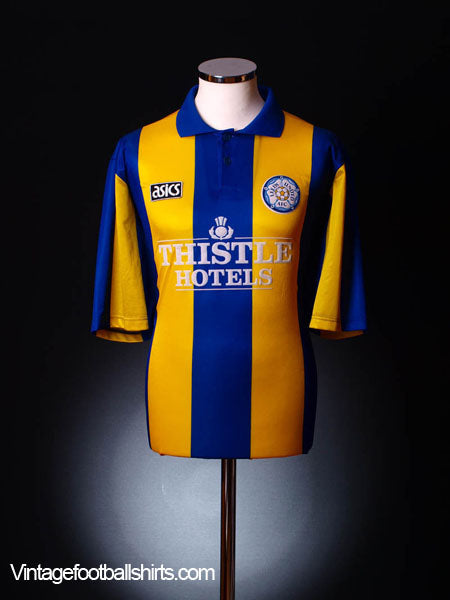 1993-95 Leeds Away Shirt L Football Shirt
