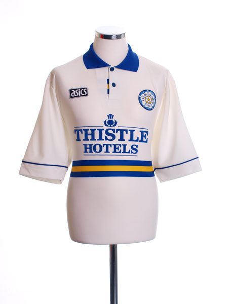 1993-95 Leeds Home Shirt M Football Shirt
