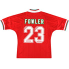 1993-95 Liverpool adidas Home Shirt Fowler #23 L Football Shirt