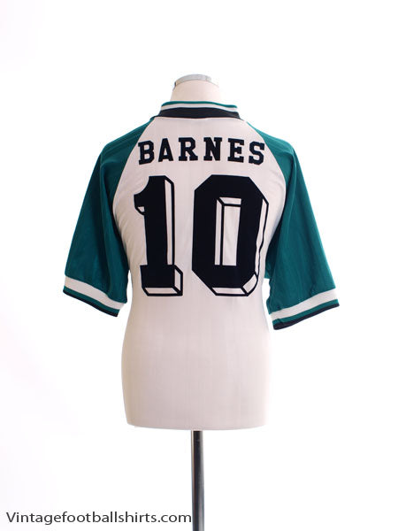1993-95 Liverpool Away Shirt Barnes #10 L Football Shirt