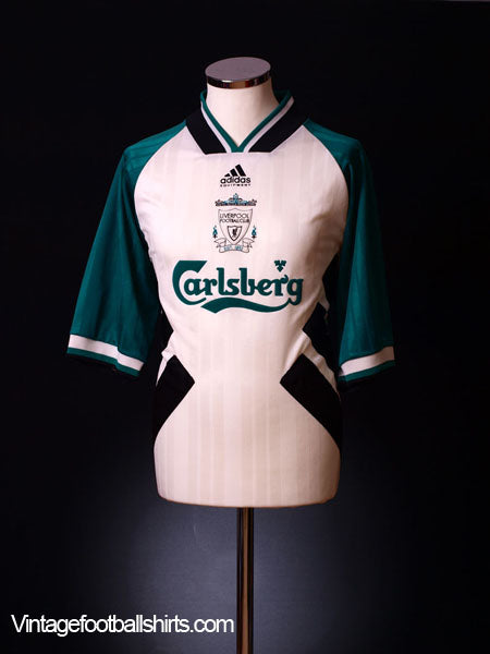 1993-95 Liverpool Away Shirt M Vintage Football Shirts
