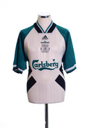 1993-95 Liverpool Away Shirt XL Football Shirt
