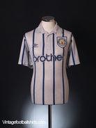 1993-95 Manchester City Third Shirt L Football Shirt