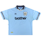 1993-95 Manchester City Umbro Home Shirt XXL Football Shirt