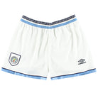 1993-95 Manchester City Umbro Home Shorts M Football Shorts