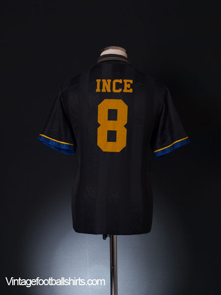 1993-95 Manchester United Away Shirt Ince #8 M Football Shirt