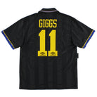 1993-95 Manchester United Away Shirt Giggs #11 L Football Shirt