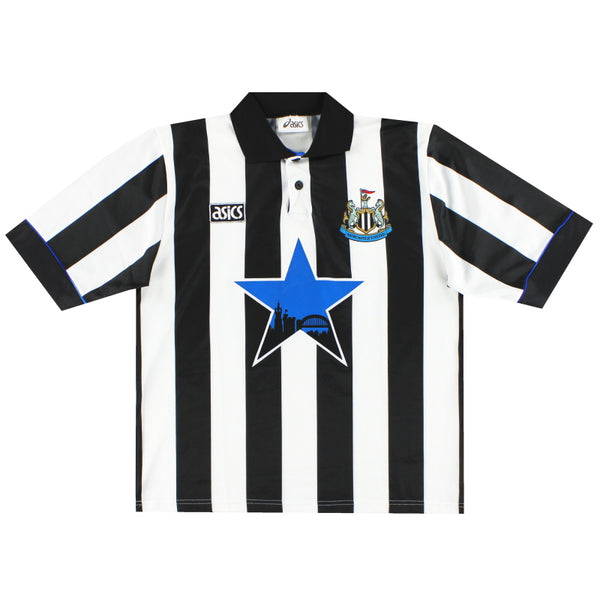 1993-95 Newcastle Asics Home Shirt XXL | Vintage Football Shirts