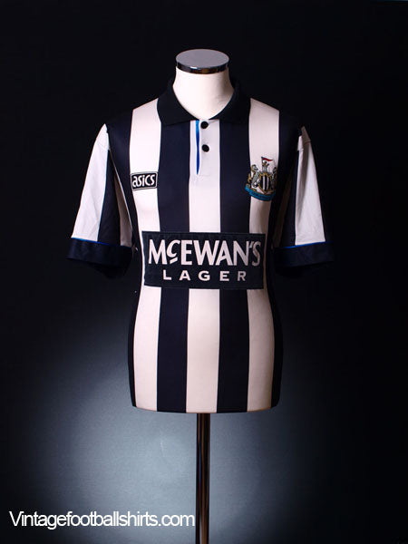 1993-95 Newcastle Home Shirt L.Boys Football Shirt