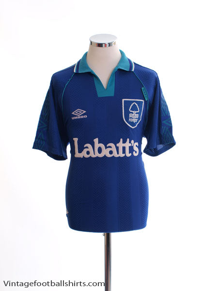 1993-95 Nottingham Forest Away Shirt M Football Shirt