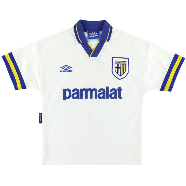1993-95 Parma Umbro Home Shirt S | Vintage Football Shirts