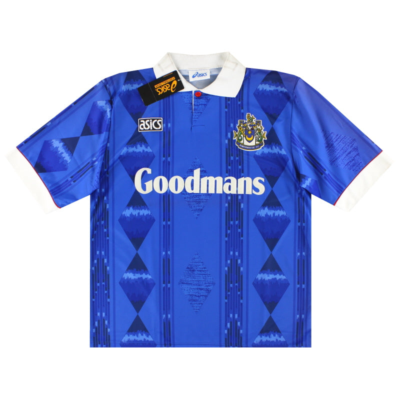 ポーツマスFC 93-95 ホームユニフォーム　アシックス 1993-95 Portsmouth Asics Home Shirt *w/tags* L OAS750 | Vintage