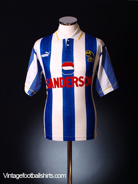 1993-95 Sheffield Wednesday Home Shirt L.Boys Football Shirt