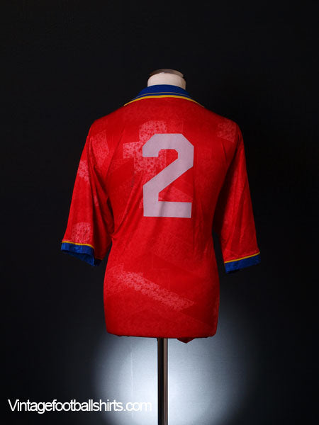 1993-95 Shrewsbury Away Shirt #2 L Football Shirt