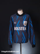 1993-95 Tottenham Goalkeeper Shirt L/S XL Football Shirt