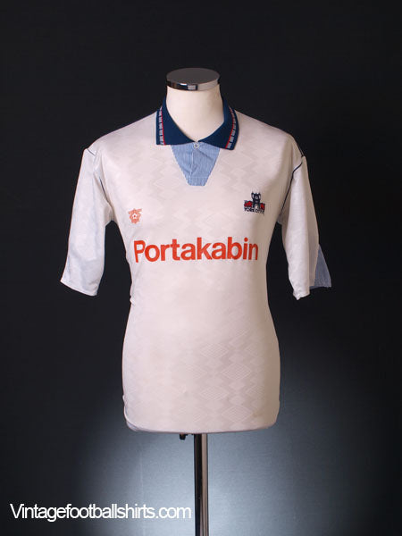 1993-95 York City Away Shirt M Football Shirt