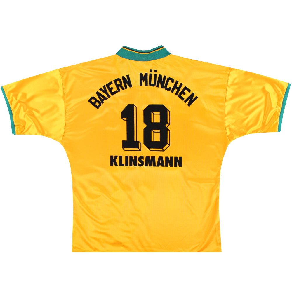 1993-95 Bayern Munich adidas Away Shirt Klinsmann #18 XL | Vintage