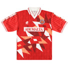 1993 Malta Lotto Match Issue Home Shirt #11 L Football Shirt