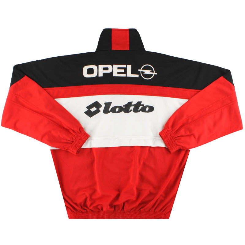 1994-95 AC Milan Lotto Track Jacket XL | Vintage Football Shirts