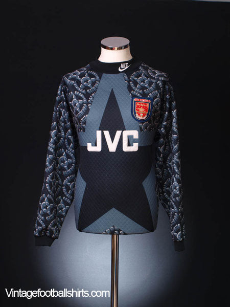 1994-95 Arsenal Goalkeeper Shirt L Football Shirt