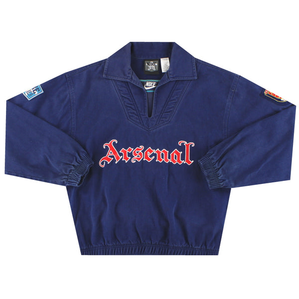 1994-95 Arsenal Nike Drill Top S | Vintage Football Shirts