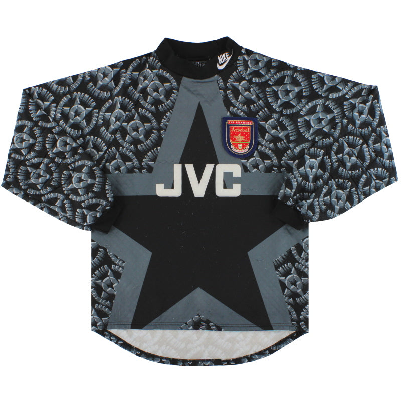 1994-95 Arsenal Nike Goalkeeper Shirt S Football Shirt