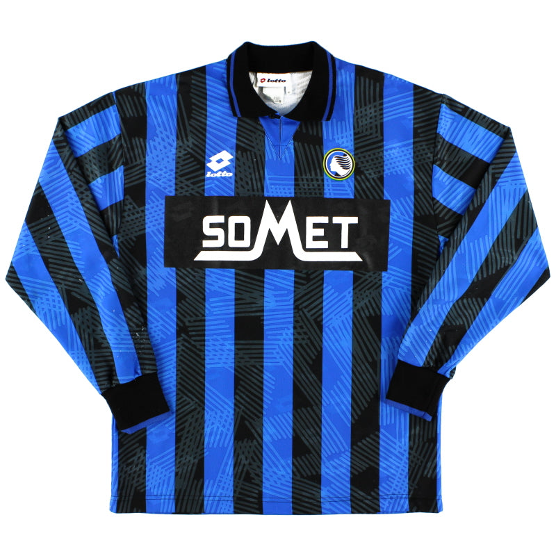 1994-95 Atalanta Player Issue Home Shirt #3 L/S XL Football Shirt