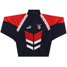 1994-95 Atletico Madrid Puma Fleece Jacket L Jacket