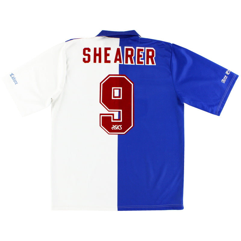 1994-95 Blackburn Home Shirt Shearer #9 L Football Shirt