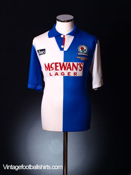 1994-95 Blackburn 'Premier League Champions' Home Shirt S Football Shirt
