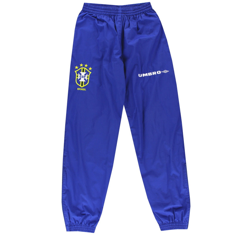 1994-95 Brazil Umbro Track Bottoms M | Vintage Football Shirts