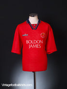 1994-95 Crewe Alexandra Home Shirt *Mint* M Football Shirt