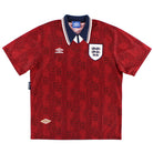 1994-95 England Umbro Away Shirt L Football Shirt