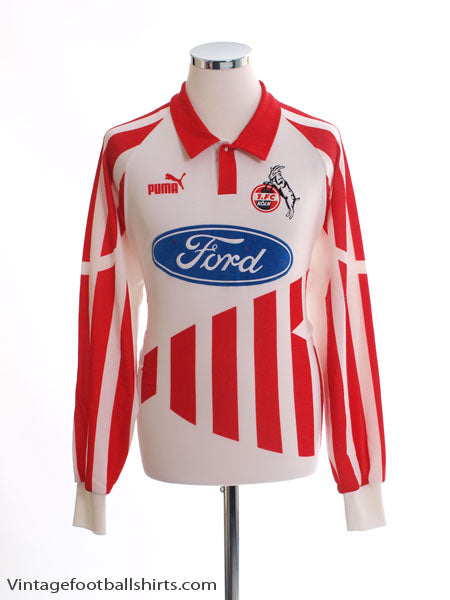 1994-95 FC Koln Home Shirt L/S XL Football Shirt
