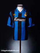 1994-95 Inter Milan Home Shirt M Football Shirt