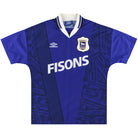 1994-95 Ipswich Umbro Home Shirt *Mint* L Football Shirt