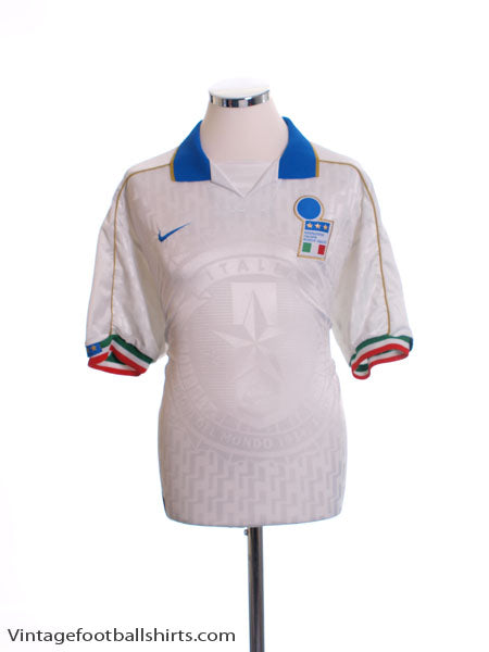 1994-95 Italy Away Shirt *Mint* L Football Shirt