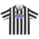 1994-95 Juventus Kappa Basic Home Shirt S Football Shirt