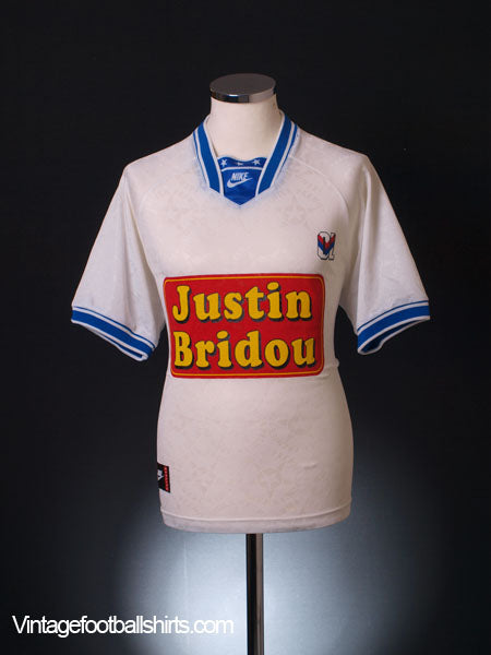 1995-96 Lyon Home Shirt M Football Shirt