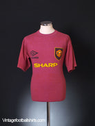 1994-95 Manchester United Umbro Training T-Shirt M T-Shirt