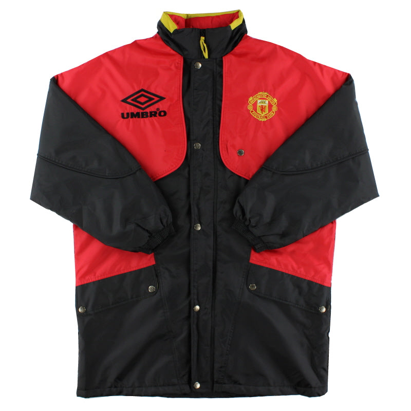 1994-95 Manchester United Umbro Bench Coat XL Jacket
