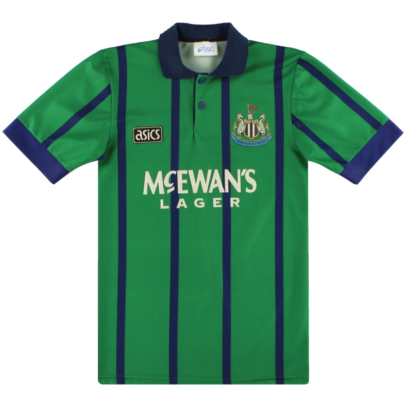 ビンテージ アシックス プレミア ストークシティ 94-95 ユニフォーム 1994-95 Newcastle Asics Third Shirt S | Vintage Football Shirts