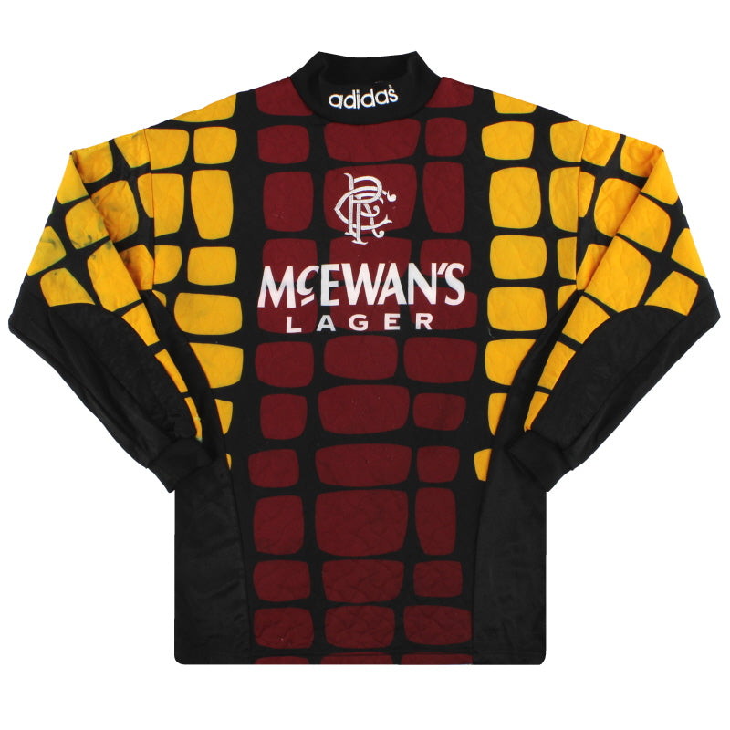 1994-95 Rangers adidas Goalkeeper Shirt S Football Shirt