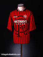 1994-95 Rangers Away Shirt L Football Shirt