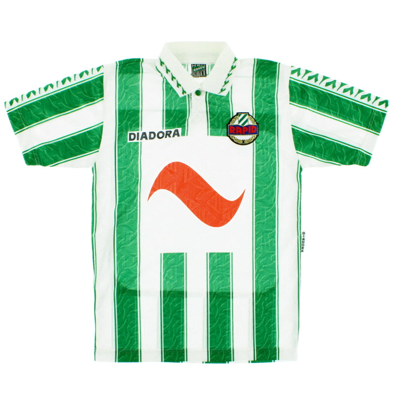 1994-95 Rapid Vienna Home Shirt XS Football Shirt